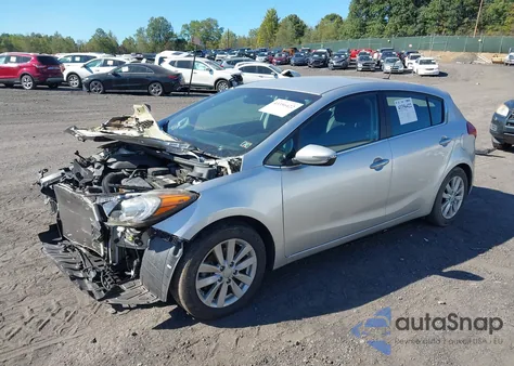 2014 Kia Forte Ex из США, поврежденный, VIN KNAFX5A85E5194572